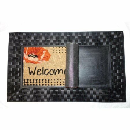 IMPORTS DECOR Imports Decor  18 x 30 in. Outdoor Seasonal Door Mat, Multi Color 426RBPVC